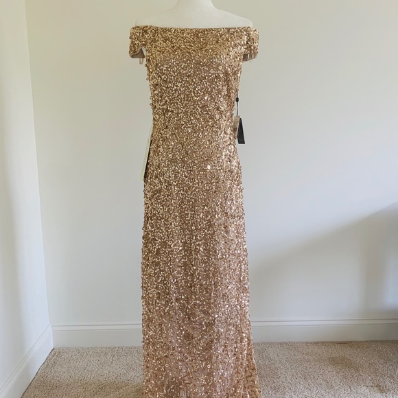 mint green sparkly prom dress Green Spaghetti Straps Sequins Mermaid Prom Dress with Slit Green / 18